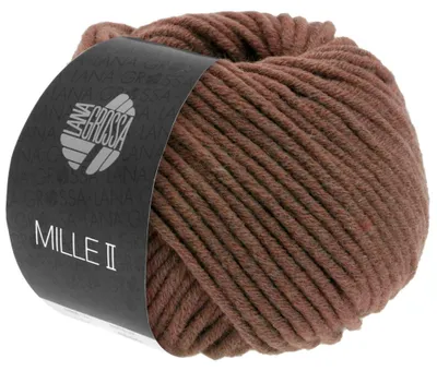 Produktbild von Lana Grossa - Mille II 0144 schokobraun