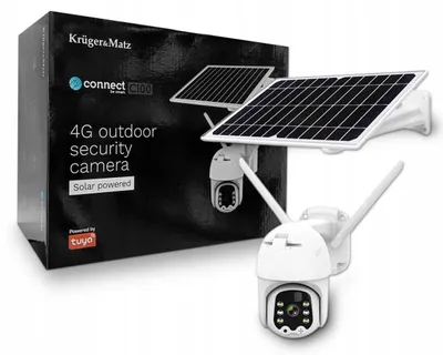 Zdjęcie produktu dla Kamera 4G zewnętrzna Kruger&Matz Connect C100 Solar