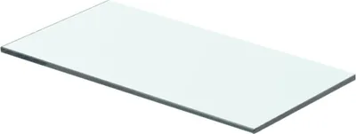 Zdjęcie produktu dla vidaXL Półki 2 szt. szkło przezroczyste 40x15 cm