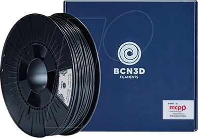 PLA-Filament 2,85 mm, 2500 g, schwarz für 3D-Drucker