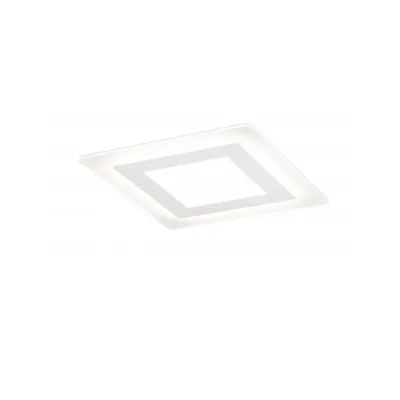Produktbild von Oblio Metall Zeitgenössische Deckenleuchte Weiß Led 58W