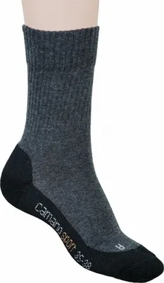 Produktbild von Camano Children Sport Socks NOS anthrazit, 2er Pack Socken, Komfortbund ohne Gummidruck