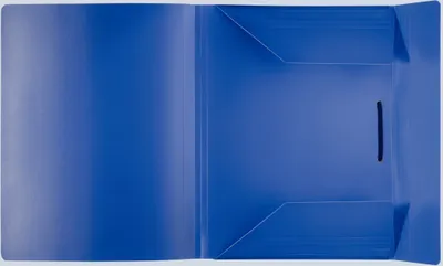 Produktbild von Foldersys PP-Eckspanner-Sammelbox Standard blau