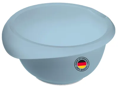 Mengkom 2,5 l mit Ausgießer, Kunststoff, blau, spülmaschinengeeignet