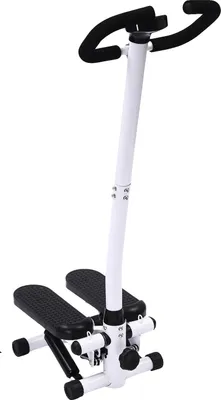 Immagine prodotto di Stepper fitness, manubrio, bande elastiche di resistenza, nero