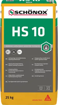 Obrázok produktu pre Sika SCHÖNOX HS 10 Spachtelmasse 25kg