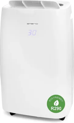 Image de Déshumidificateur de 20 litres par jour, avec écran LED et réservoir d'eau de 6 litres, idéal pour les pièces