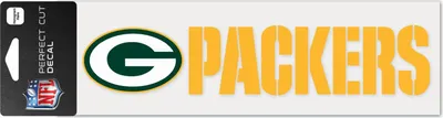Produktbild von NFL Perfect Cut Aufkleber 8x25cm Green Bay Packers