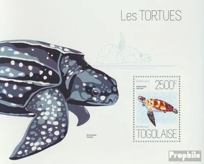 Produktbild von Briefmarken Togo 2013 Mi Block 848 (kompl. Ausgabe) postfrisch Schildkröten