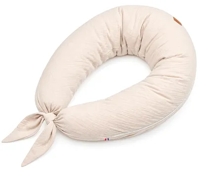 Immagine prodotto di Cuscino per l'allattamento Jeanne - 160 x 25 cm - Beige | by SEVIRA KIDS
