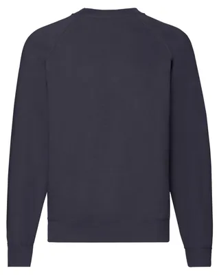 Image de Fruit of the Loom - Sweat-shirt « Classic » pour homme à manches raglan FK2535 (M) (bleu marine)