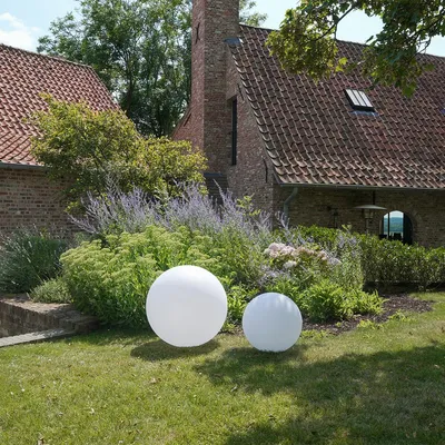 Image de Lampe pour le jardin LED ronde 40 cm multicolore