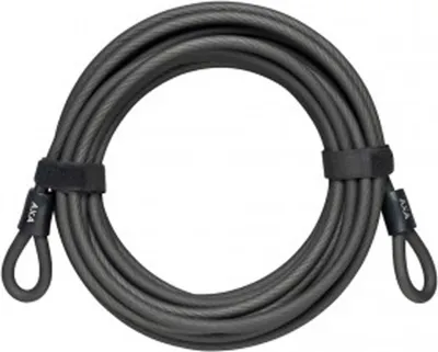 Produktbild von AXA 59900002SC Schlaufenkabel Länge 10 Meter, Ø10mm, schwarz