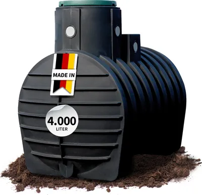 Produktbild von 4rain MONO Erdtank 4000 Liter inkl. Tankabdeckung