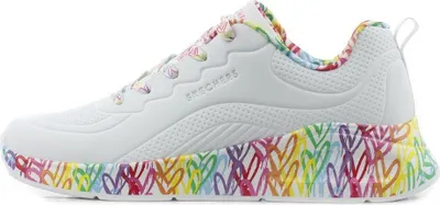 Produktbild von Skechers Uno Lite Exuberant Hearts Sportschuhe Weiß EU 37 Damen Weiß EU 37