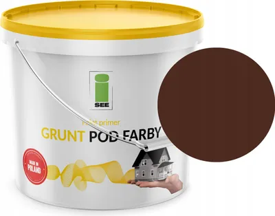 Produktbild von Grundierung für Silikonfassadenfarbe, Mahagonibraun, 10 l