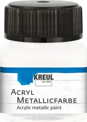Image de Kreul 77279 Peinture acrylique blanc nacré 20 ml