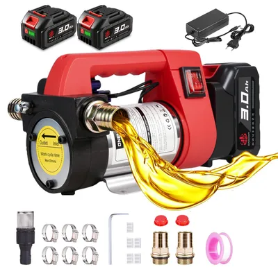 Productafbeelding van Dieselpomp, accu, 50 l/min, elektrische draadloze brandstofpomp