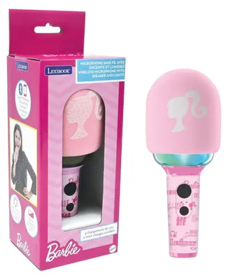 Immagine prodotto di Microfono Karaoke Barbie Microfono con effetti sonori e luminosi