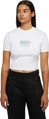 Image de Dickies Philipsburg Slim T-shirt manches courtes Blanc S Femme Blanc S