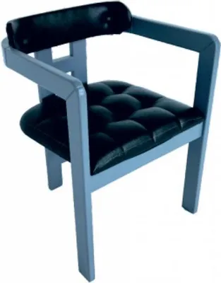 Immagine prodotto di Sedia da pranzo Sedia da cucina Sedia imbottita Ecopelle Design moderno