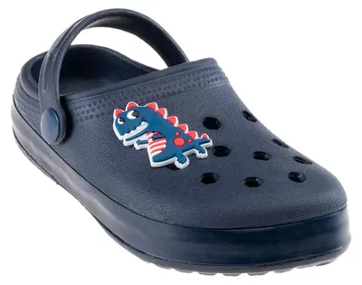 Produktbild von Martes - Kinder Clogs "Martine" IG3498 (25,5 EU) (Marine/Weiß)
