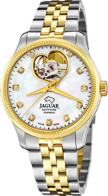 A close-up studio shot of a women's wristwatch.