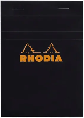 Immagine prodotto di RHODIA Notizblock No. 13, DIN A6, kariert, schwarz