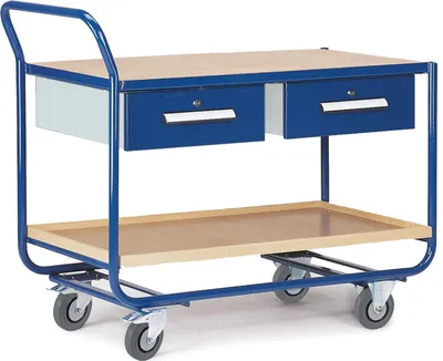 Produktbild von Rollcart Montagewagen mit 2 Schubladenschränke