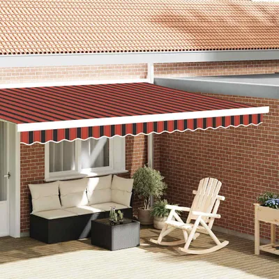 Image de Remplacement de lambrequin Orange / Noir / Jaune 4,5 m Polyester