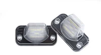 Produktbild von 2x LED Kennzeichenbeleuchtung Leuchten für VW T4 Transporter Multivan1990-2003