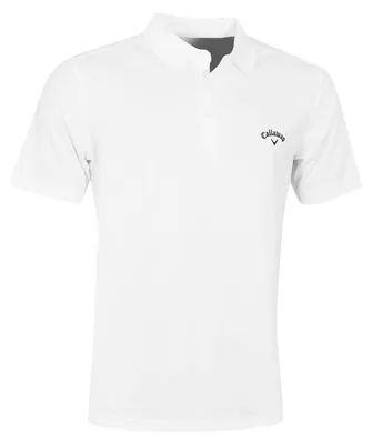 Productafbeelding van Callaway Golf heren toernooi polo shirt - Helder wit - Maat L