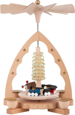 Imagen del producto de Pirámide de tren de un solo piso (19 cm) de Richard Glässer