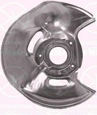 Obrázek produktu pro KLOKKERHOLM 3526377: Ankerový plech, ochranný štít, brzdový kotouč, kompatibilní s vozidly MERCEDES-BENZ s karoserií sedan (W124), přední, levá strana