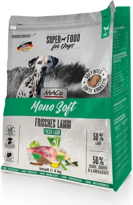Produktbild von MAC's DOG - Mono Soft - Frisches Lamm 4kg