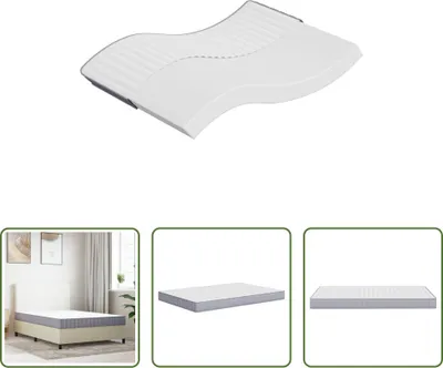 Produktbild von The Living Store Matratze Schaumstoff Mittelweich 140x190 cm
