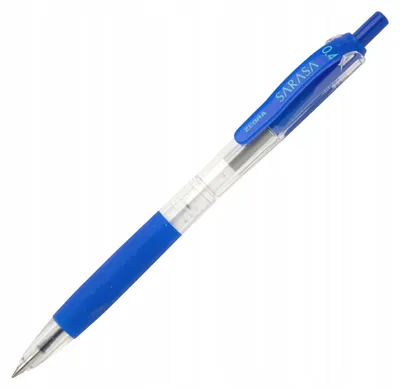 Produktbild von Zebra Sarasa Classic 0.4 Gelstift Blau präzise