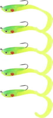 Zdjęcie produktu dla 5pcs Fish Lurer Lurers Sztuczna przynęta na labraksa z haczykiem SO050-1