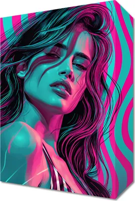 Produktbild von Bild 20x30cm Neonblick