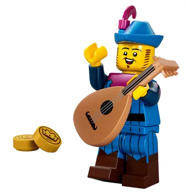 Produktbild von LEGO Minifigures 71032 - Serie 22 - 03 - Troubadour