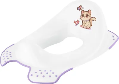Image de Siège de toilettes pour enfants « ewa cats » blanc de keeper kids