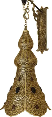 Zdjęcie produktu dla Marokańska orientalna mosiężna lampa sufitowa Lampa wisząca