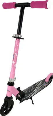Produktbild von NSP Scooter pink/weiß 125mm, ABEC7