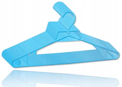 Produktbild von MONTIP Kleiderbügel für Kleidung Blau 25 Stück