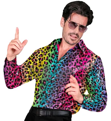 Productafbeelding van W WIDMANN MILANO - Feestkleding - Herenblouse met pailletten