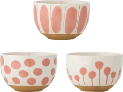 Produktbild von Linora Steingut-Schale in Rose