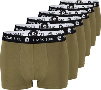 Produktbild von Stark Soul® Boxershorts im 6er Pack - Hipster XL khaki