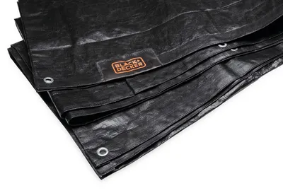 Produktbild von BLACK & DECKER Gewebeplane, 1,6x2,5m, schwarz