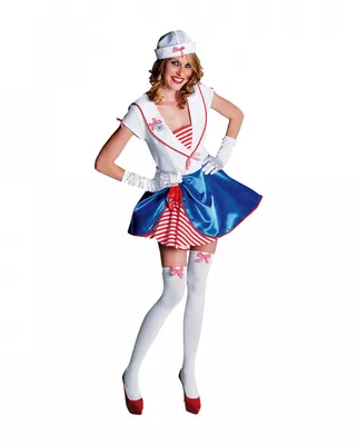 Produktbild von Matrosen Minikleid Damen Größe: M / 38
