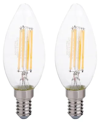 Produktbild von Optonica E14 LED-Filamentkerzenlampe 6W 730lm 6000K 230V 2 Stück